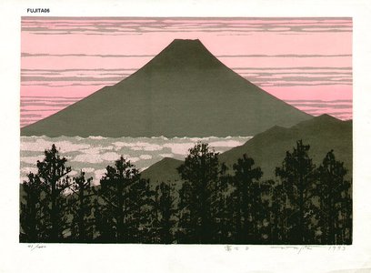 Fujita, Fumio: Mt. Fuji D - Asian Collection Internet Auction