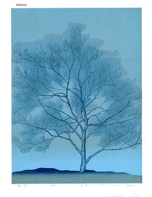Kosaki, Iipei: Blue tree - Asian Collection Internet Auction