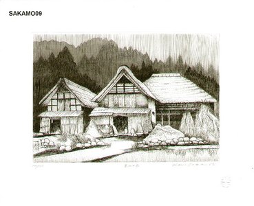Sakamoto, Koichi: SATOYAMA NO IE (house in the forest) - Asian Collection Internet Auction