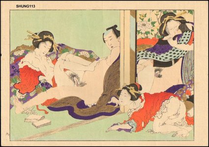 Not identified: Five lovers - Asian Collection Internet Auction
