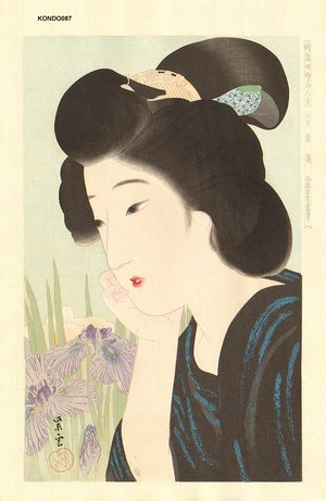 Kondo, Shiun: Iris, June - Asian Collection Internet Auction
