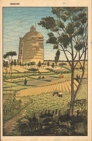 Okuyama, Gihachiro: Agricultural scene - Asian Collection Internet Auction