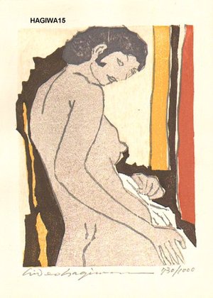 Hagiwara Hideo: Nude - Asian Collection Internet Auction