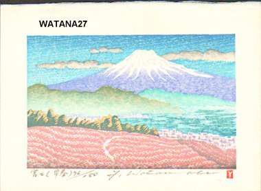 Watanabe, Yuji: FUJI (SOSHUN), Mt. Fuji (early spring) - Asian Collection Internet Auction