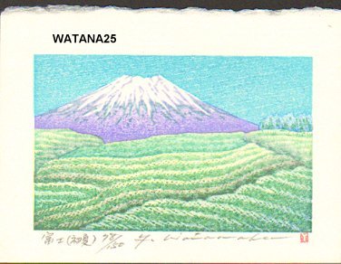 Watanabe, Yuji: FUJI (SHOKA), Mt. Fuji (early summer) - Asian Collection Internet Auction