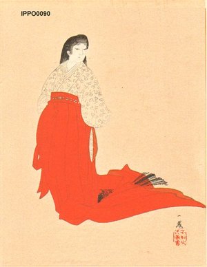 Hanabusa Ippo: BIJIN-E (beauty print) - Asian Collection Internet Auction