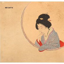 Not signed: Geisha in window - Asian Collection Internet Auction