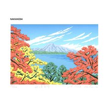 Akira: Shibetsu Lake in Autumn - Asian Collection Internet Auction