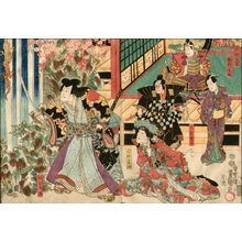 Utagawa Kunisada: Kabuki scene - Asian Collection Internet Auction
