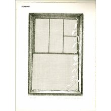 Japanese Print "Window" by Kim, Tshah Sup