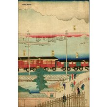 Not signed: Shinagawa station and Tokyo Bay - Asian Collection Internet Auction