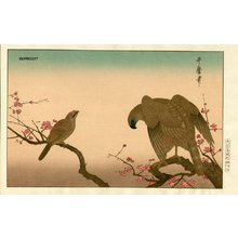 Kitagawa Utamaro: MOMO CHIDORI KYOKA AWASE, Hawk and Strike - Asian Collection Internet Auction