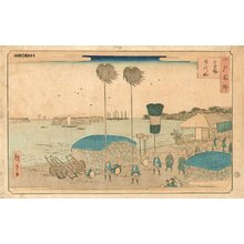 Japanese Print "Landscape" by Suzuki Hiroshige (Hiroshige)