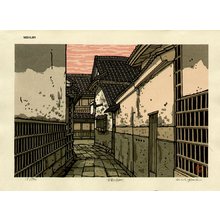 Nishijima Katsuyuki: KURASHIKI-NO-ROJI (Street in Kurashiki) - Asian Collection Internet Auction