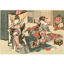 Utagawa Kunisada: BIJIN-E (beauty print), courtesans - Asian Collection Internet Auction