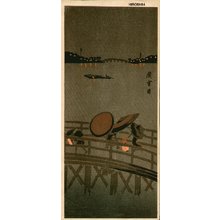 Hiroshige IV: Night rain - Asian Collection Internet Auction