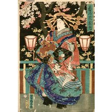 Utagawa Yoshitora: 1 of triptych - Asian Collection Internet Auction