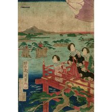 豊原周延: 1 of triptych - Asian Collection Internet Auction