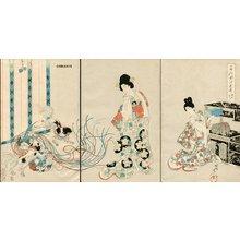 豊原周延: BIJIN (beauties) - Asian Collection Internet Auction