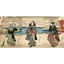 Untitled Japanese Print by Utagawa Kunisada, 歌川国貞 (Kunisada)