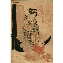 Utagawa Kuniyasu: BIJIN-E (beauty print) - Asian Collection Internet Auction