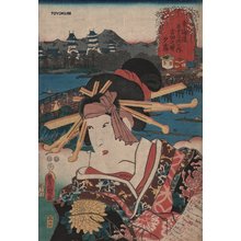 Utagawa Kunisada: YOSHIDA - Asian Collection Internet Auction