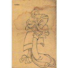 Utagawa Kunisada: Mother and baby girl - Asian Collection Internet Auction