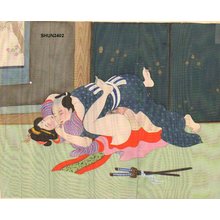 Not signed: Samurai and courtesan - Asian Collection Internet Auction