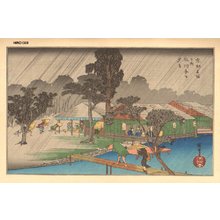 Utagawa Hiroshige: Views of Kyoto, Tadasugawara - Asian Collection Internet Auction