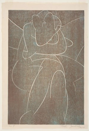 Japanese Print by Yoshida Toshi, 吉田遠志 (Toshi Yoshida)