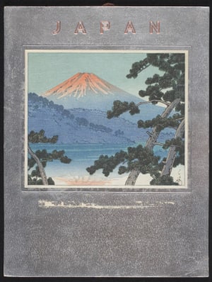 Japanese Print "Dawn over Lake Shoji" by Kawase Hasui, 川瀬巴水 (Kawase Hasui)