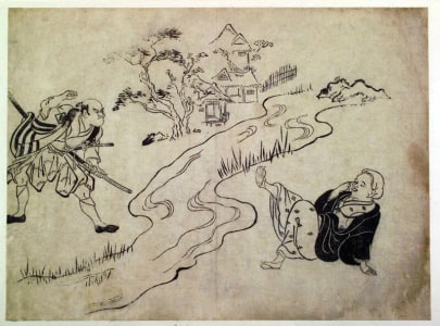 Japanese Print "See it in My Eye" by Okumura Masanobu, 奥村政信 (Okumura Masanobu 奥村 政信)