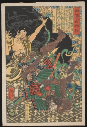 Japanese Print "Toki Daishirō" by Tsukioka Yoshitoshi, 月岡芳年 (Tsukioka Yoshitoshi 月岡 芳年)