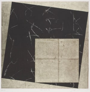 Japanese Print "Inside-Outside IV" by Nakazawa Shin'ichi