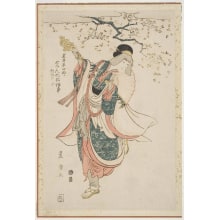 Japanese Print "Actor Iwai Hanshirō V as a Country Priestess" by Utagawa Toyokuni I, 歌川豊国 (Utagawa Toyokuni I 歌川 豊国)