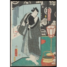 Japanese Print "An Actor" by Utagawa Kunisada, 歌川国貞 (Utagawa Kunisada I 歌川 国貞)