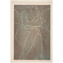 Japanese Print by Yoshida Toshi, 吉田遠志 (Toshi Yoshida)