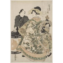 Utagawa Toyokuni I, 歌川豊国 (Utagawa Toyokuni I 歌川 豊国)创作的日本版画《On Parade》