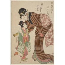 Estampe japonaise "Awa No Naruto, Junrei No Ban" par Kitagawa Tsukimaro, 喜多川月麿 (Kitagawa TSUKIMARO)