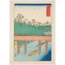 Japanese Print "Ochanomizu in the Eastern Capital (Tōto Ochanomizu)" by Utagawa Hiroshige, 歌川広重 (Utagawa Hiroshige I 歌川 広重)