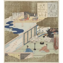 Estampe japonaise "Hahaki-Gi" par Unknown, 無款