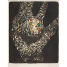 Japanese Print "The Hand" by DENJI Noma
