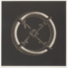 Japanese Print "Round Trip-Work No. 1" by Hamanishi Katsunori