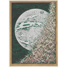 Japanese Print "Moon Reflections" by Yuichi Hasegawa