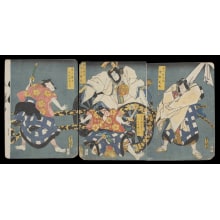 Japanese Print "A Scene from a Play" by Utagawa Kunisada, 歌川国貞 (Utagawa Kunisada I 歌川 国貞)