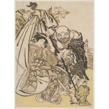 Japanese Print "The Contents Of Hotei'S Bag" by Kitao Shigemasa, 北尾重政 (Kitao Shigemasa 北尾 重政)