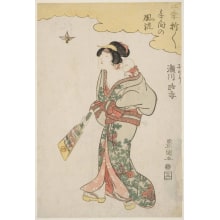 Estampe japonaise "Segawa Kikunojo III in the Role of Sonogiku the Nurse" par Utagawa Toyokuni I, 歌川豊国 (Utagawa Toyokuni I 歌川 豊国)