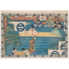 Japanese Print "Scene From Act I" by Utagawa Hiroshige, 歌川広重 (Utagawa Hiroshige I 歌川 広重)