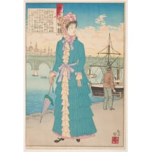 Estampe japonaise "Kosome" par Adachi Ginko, 安達吟光 (Adachi Ginko)