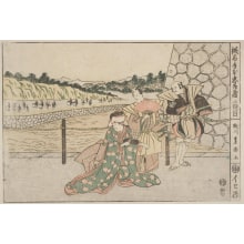 Estampe japonaise "Chushingura, Act III" par Utagawa Toyokuni I, 歌川豊国 (Utagawa Toyokuni I 歌川 豊国)